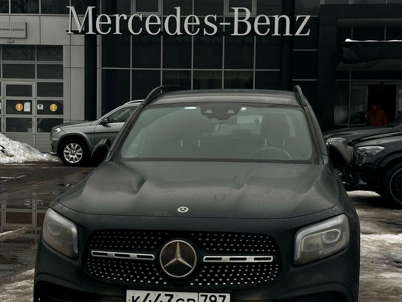 Автомобиль Mercedes-Benz GLB I поколение (X247) 220 2.0d AMT 4Matic (190 л.с.) Base Чёрный 2020 с пробегом 83 393 км