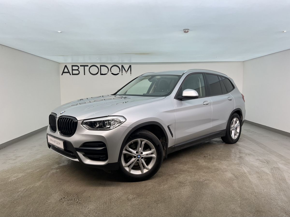 Автомобиль BMW X3 III поколение (G01) 2.0 AT 4WD (184 л.с.) Urban Серебристый 2019 с пробегом 61 656 км