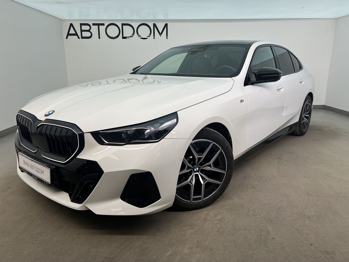 BMW 5 серии VIII поколение (G60) 2.0 AT (208 л.с.) Base Белый 2023 с пробегом 40 133 км