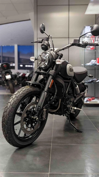 Мотоцикл Ducati Scrambler 800 Icon I поколение Scrambler 800 Icon Base Черный 2022 новый