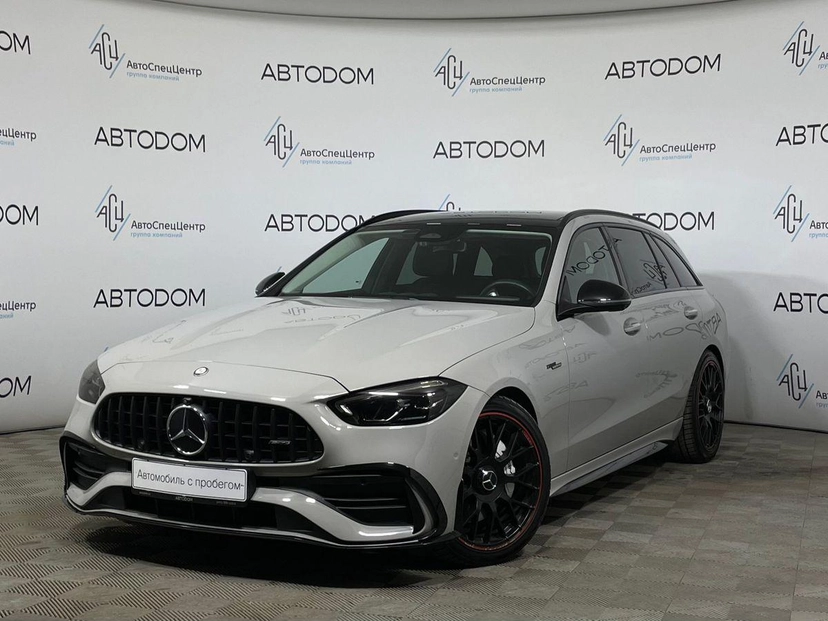 Автомобиль Mercedes-Benz C-Класс V поколение (W206/S206/C206) 200 1.5 AT 4Matic (204 л.с.) Base Серый 2023 с пробегом 28 599 км