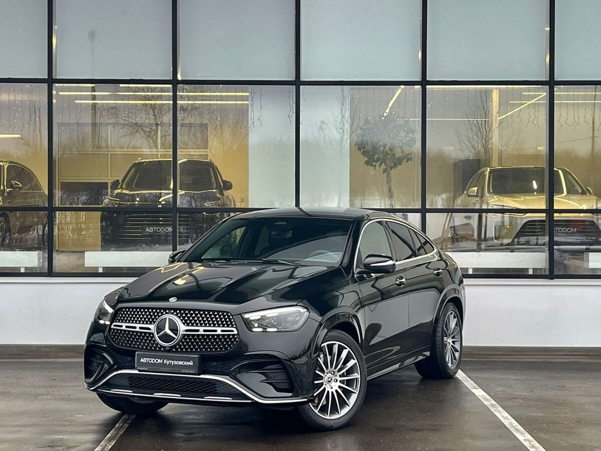 Автомобиль Mercedes-Benz GLE coupe II (C167) [рестайлинг] 300 2.0d AT 4Matic (269 л.с.) Base Чёрный 2023 с пробегом 8 457 км