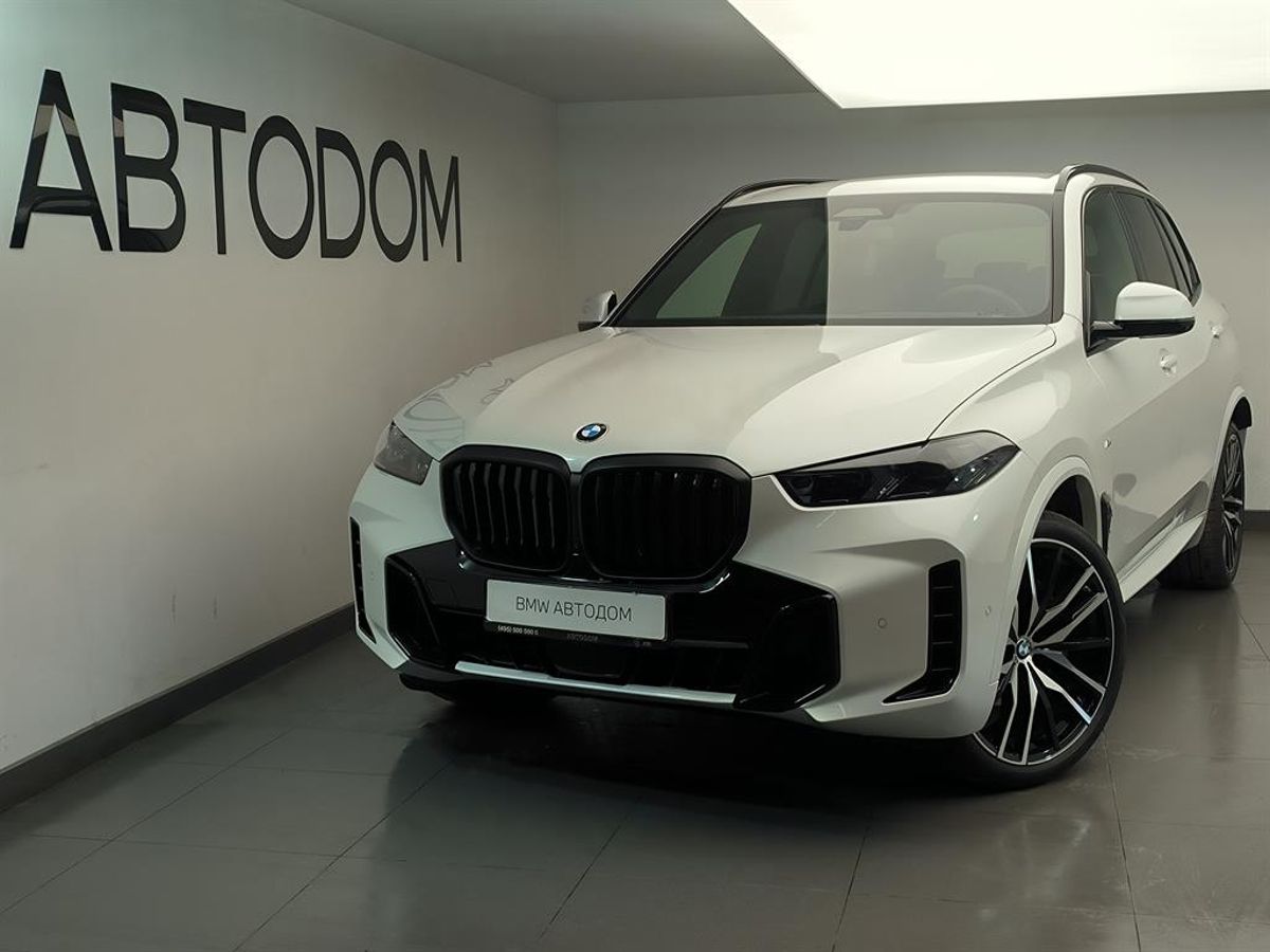Автомобиль BMW X5 IV (G05) [рестайлинг] 3.0d AT 4WD (340 л.с.) M Sport Pro Белый 2025 