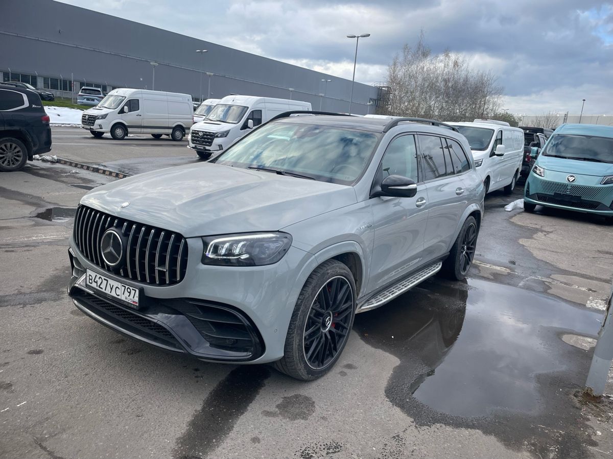 Mercedes-Benz GLS AMG II (X167) [рестайлинг] 4.0 AMT 4WD (612 л.с.) Base Серый 2024 с пробегом 10 176 км