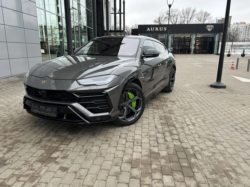 Автомобиль Lamborghini Urus I поколение 4.0 AT 4WD (650 л.с.) Individual Серый 2021 с пробегом 18 517 км