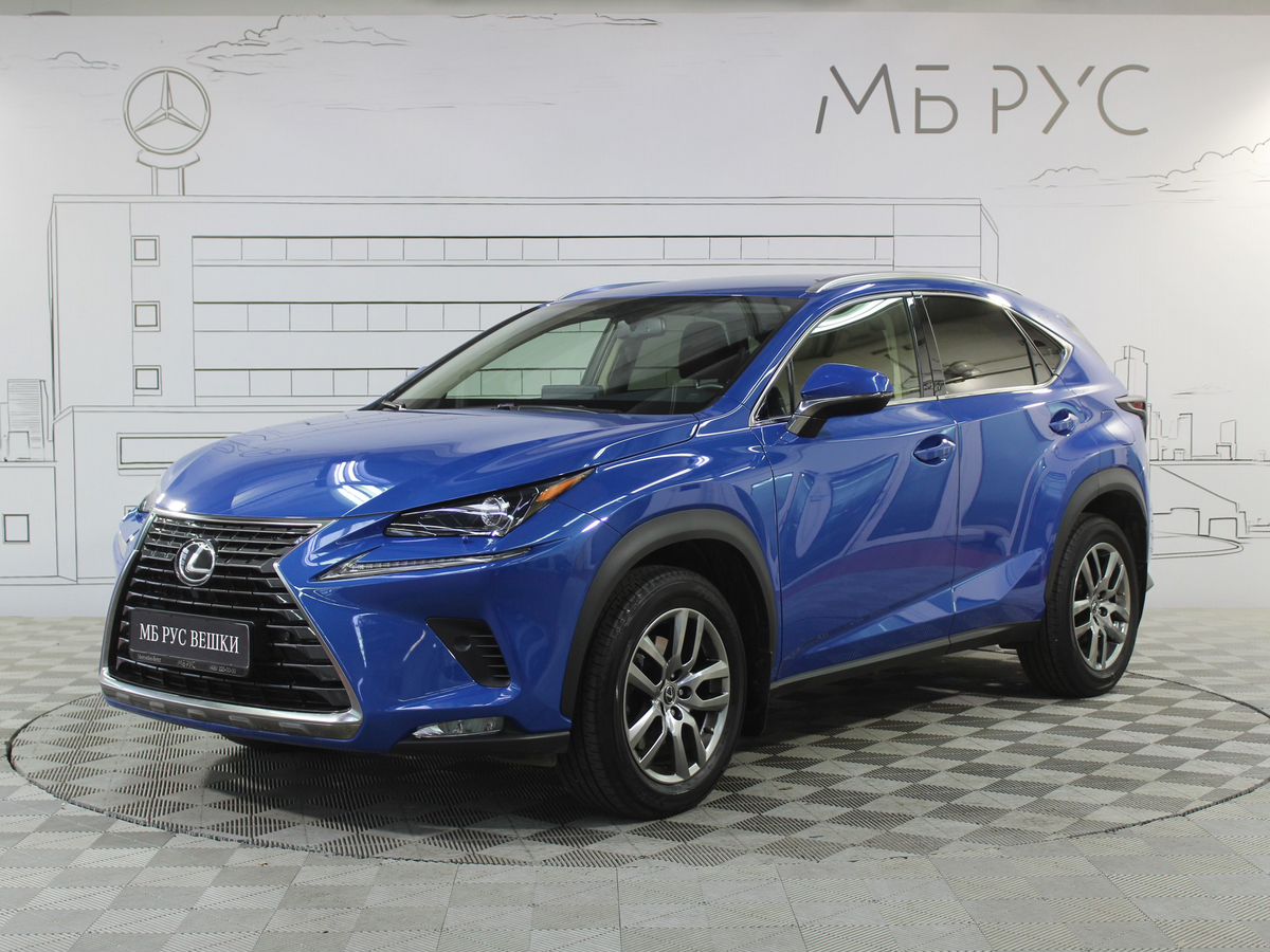 Lexus NX I [рестайлинг] 2.0 AT 4WD (238 л.с.) Premium Синий 2020 с пробегом 32 800 км