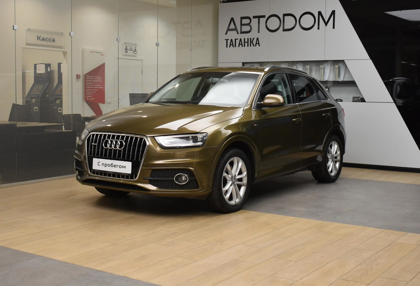 Автомобиль Audi Q3 I поколение (8U) 2.0 AMT 4WD (170 л.с.) Base Коричневый 2013 с пробегом 118 340 км
