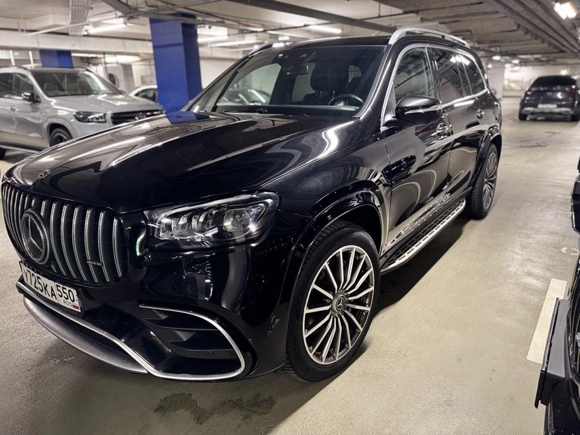 Автомобиль Mercedes-Benz GLS AMG II поколение (X167) 63 AMG 4.0 AT 4Matic (612 л.с.) AMG Чёрный 2021 с пробегом 82 000 км