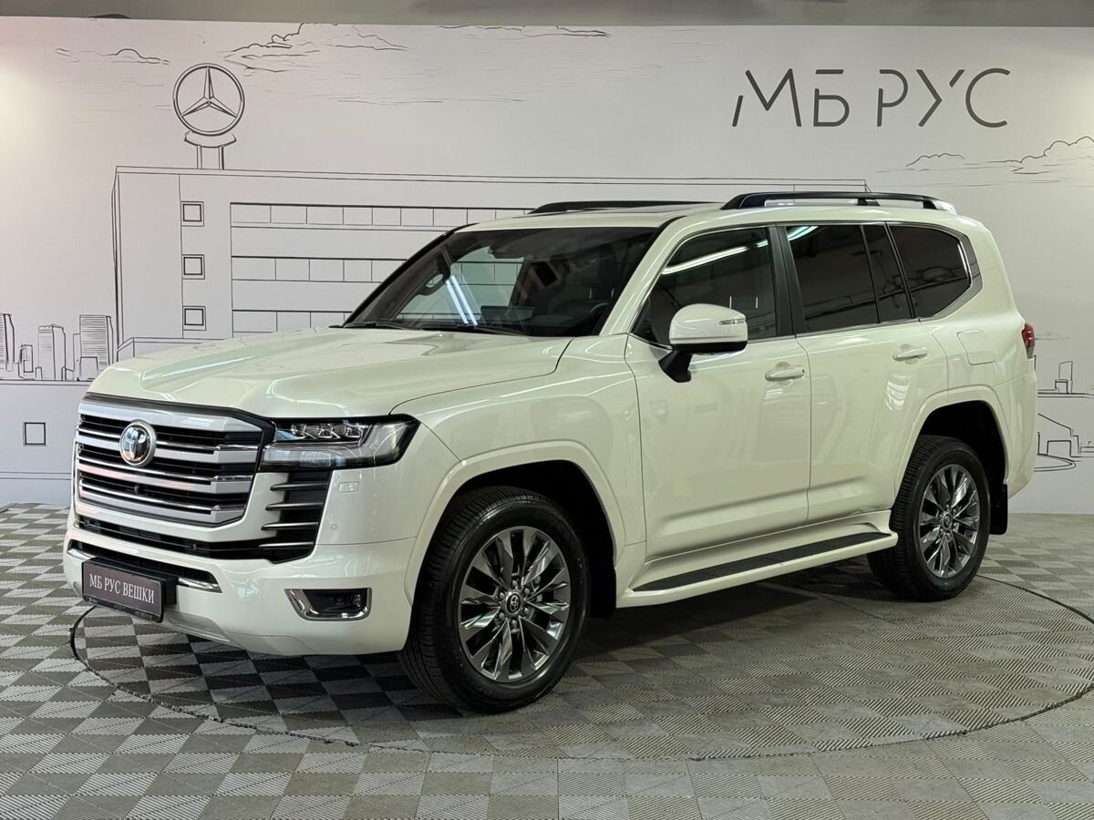 Toyota Land Cruiser X (J300) 3.4d AT 4WD (299 л.с.) Prestige Diesel Белый 2024 с пробегом 6 000 км