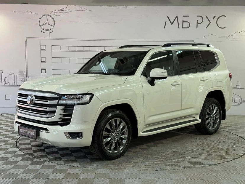 Toyota Land Cruiser X (J300) 3.4d AT 4WD (299 л.с.) Prestige Diesel Белый 2024 с пробегом 6 000 км