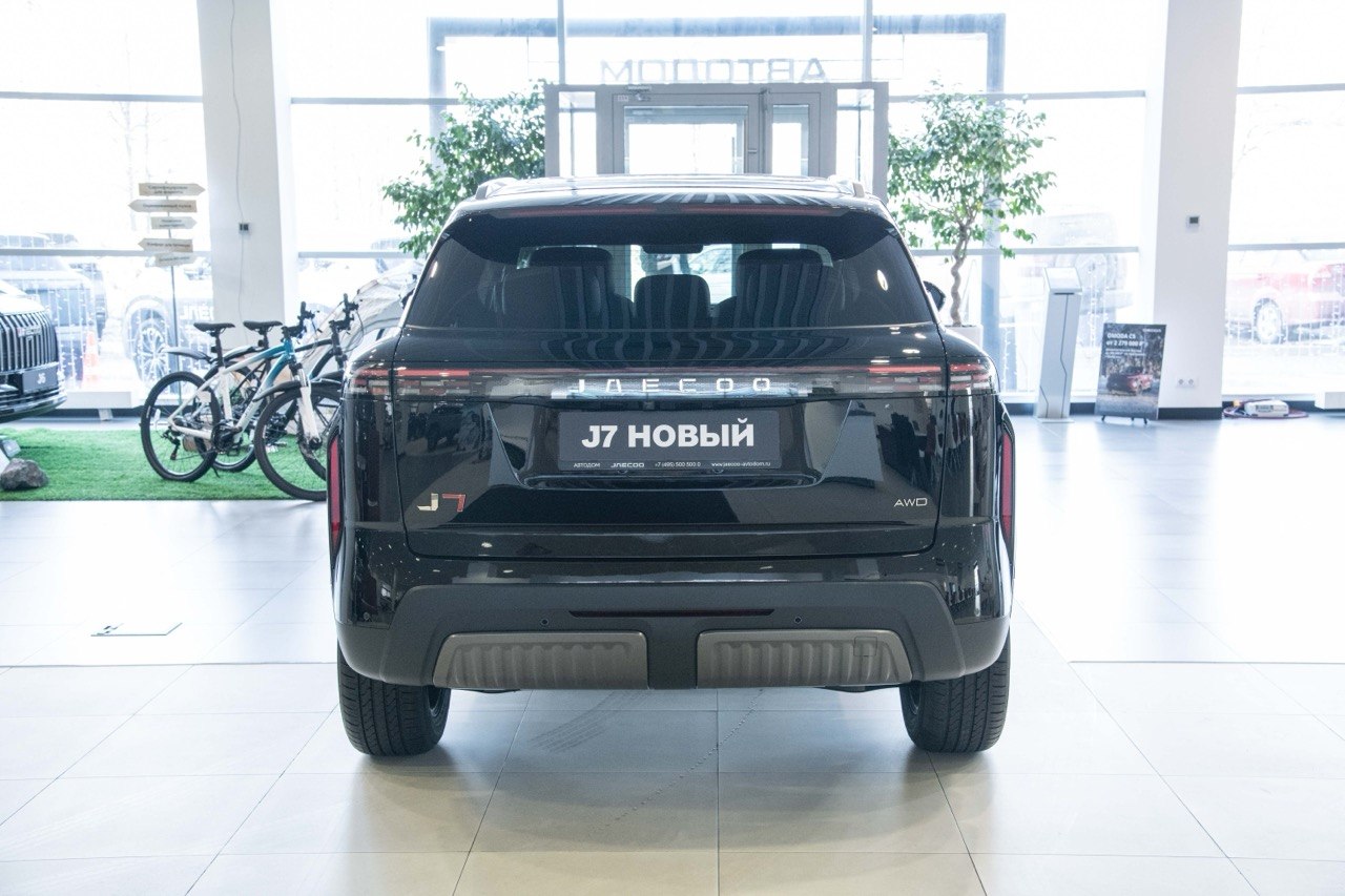 Автомобиль Jaecoo J7 I [рестайлинг] 1.6 AMT 4WD (186 л.с.) Престиж Чёрный 2026 