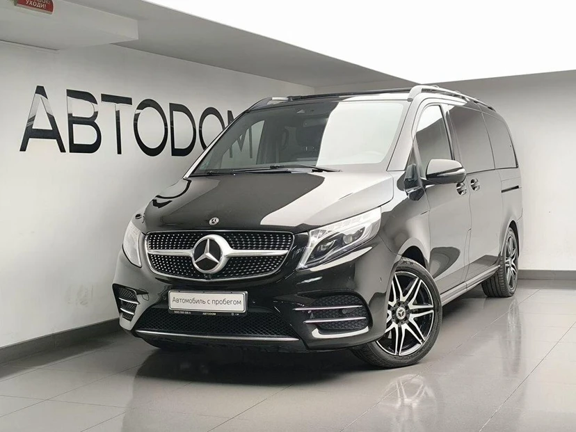 Mercedes-Benz V-Класс II поколение (W447) 2.0d AT 4Matic Long (239 л.с.) VIP Чёрный 2019 с пробегом 88 587 км