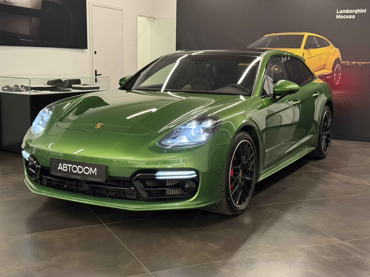 Porsche Panamera II поколение GTS 4.0 AMT 4WD (460 л.с.) Base Зелёный 2018 с пробегом 36 436 км