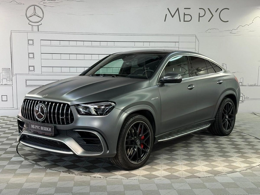 Автомобиль Mercedes-Benz GLE coupe AMG II поколение (C167) 63 AMG 4.0 AT 4Matic (612 л.с.) AMG Серый 2021 с пробегом 18 334 км