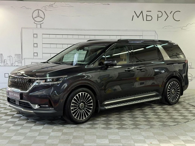 Kia Carnival IV поколение 2.2d AT (199 л.с.) Premium+ (2021) Серый 2021 с пробегом 32 422 км