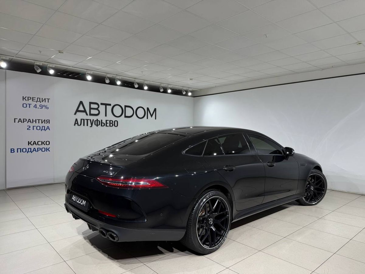Автомобиль Mercedes-Benz AMG GT I (C190) [рестайлинг] 53 3.0 AMT 4Matic (435 л.с.) Особая Серия Чёрный 2021 с пробегом 42 486 км