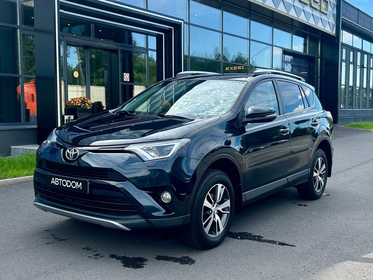 Toyota RAV4 IV (XA40) [рестайлинг] 2.0 CVT (146 л.с.) Комфорт Серый 2016 с пробегом 98 718 км