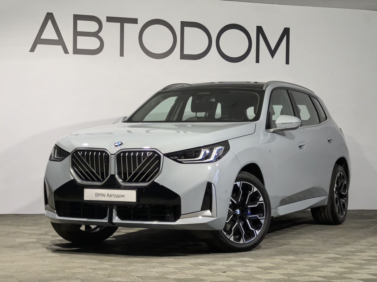 BMW X3 IV поколение (G45/G48) 2.0 AT 4WD (258 л.с.) Leading M Sport Серый 2025 