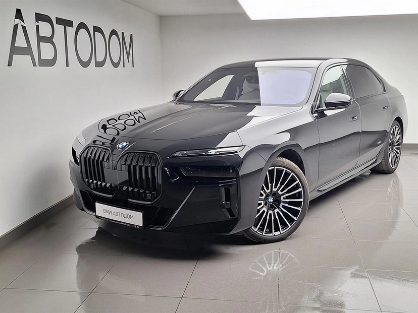 Автомобиль BMW 7 серии VII поколение (G70) 3.0d AT 4WD (286 л.с.) Base Чёрный 2025