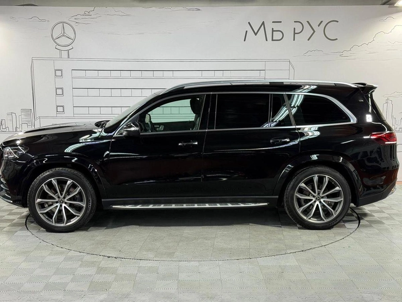 Автомобиль Mercedes-Benz GLS II поколение (X167) 450 3.0 AT 4Matic (367 л.с.) Premium Plus Чёрный 2019 с пробегом 147 644 км