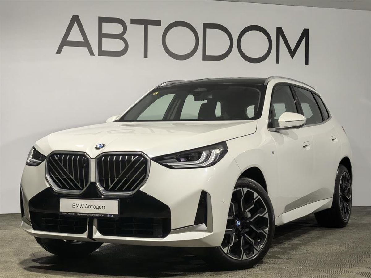 Автомобиль BMW X3 IV поколение (G45/G48) 2.0 AT 4WD (258 л.с.) Leading M Sport Белый 2025 