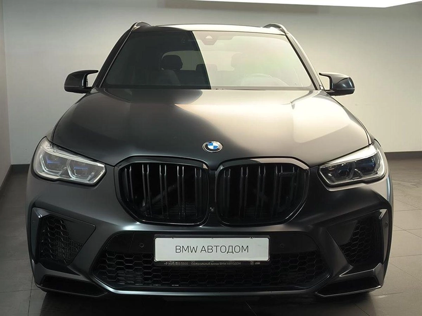 Автомобиль BMW X5 M III поколение (F95) 4.4 AT 4WD (600 л.с.) SE Чёрный 2021 с пробегом 49 050 км