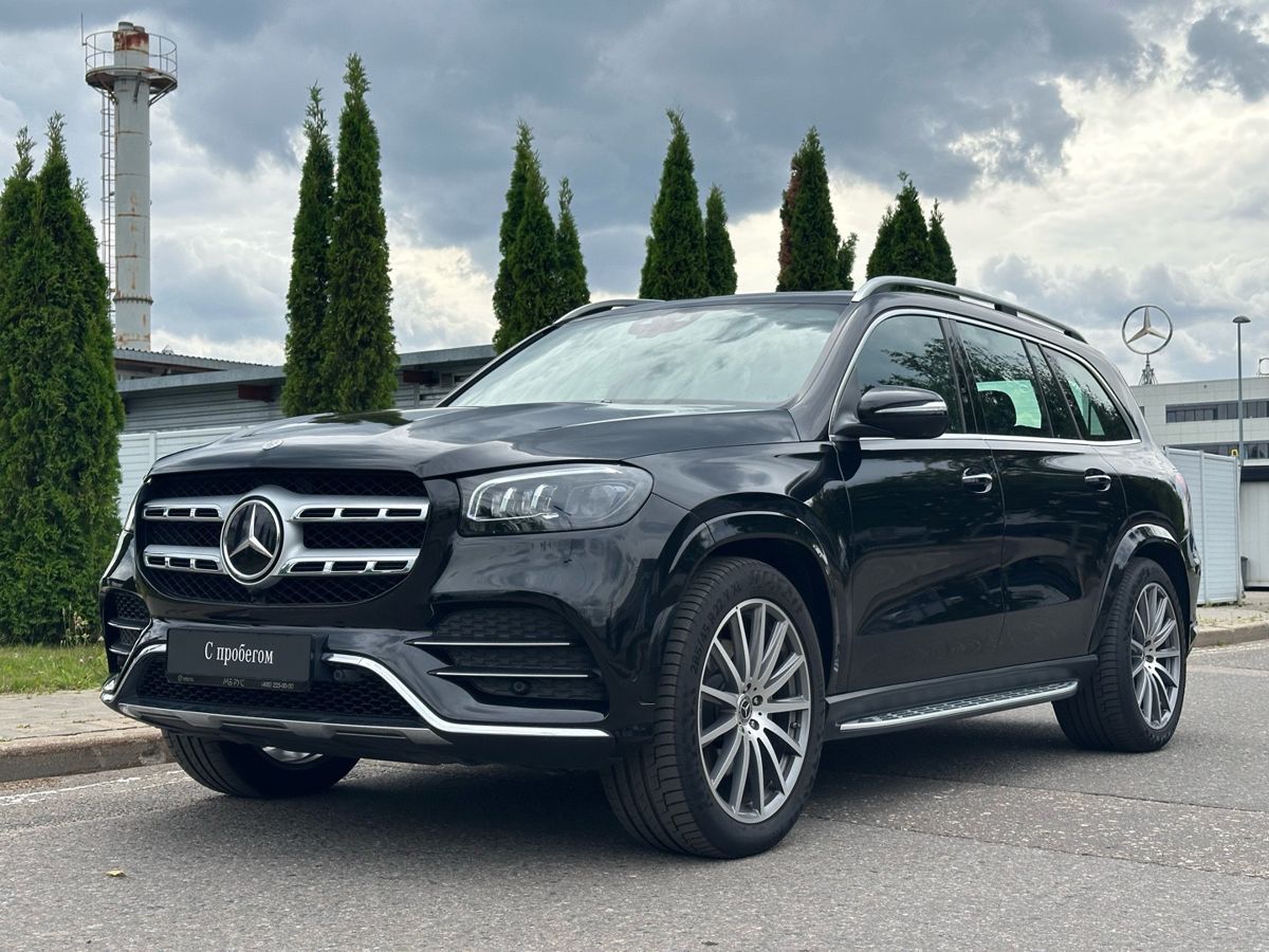 Mercedes-Benz GLS II поколение (X167) 400 2.9d AT 4Matic (330 л.с.) Luxury Чёрный 2021 с пробегом 24 507 км