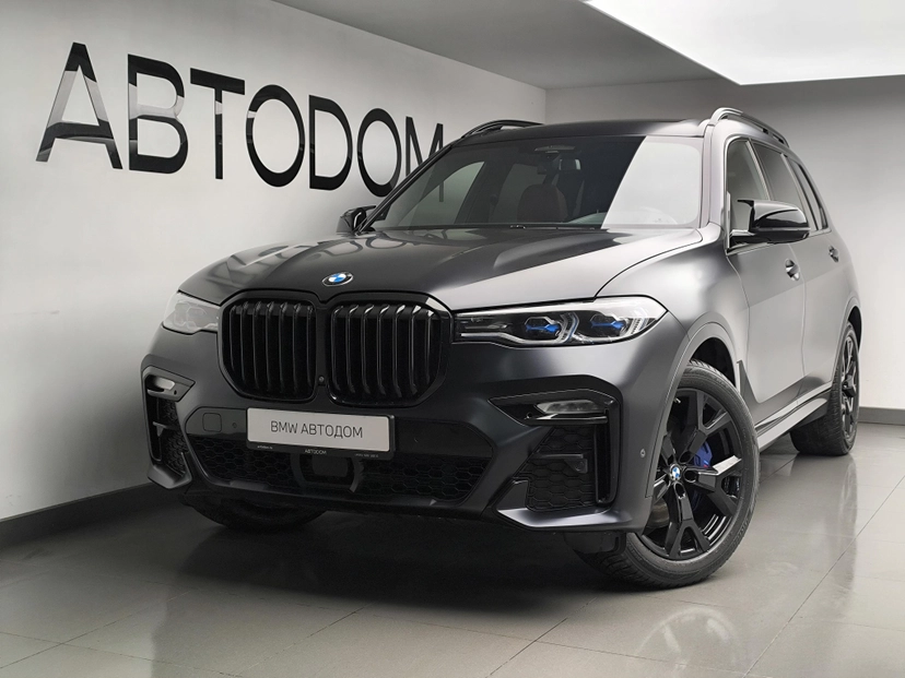 Автомобиль BMW X7 I поколение (G07) M50 4.4 AT 4WD (530 л.с.) M Special Синий 2019 с пробегом 57 950 км