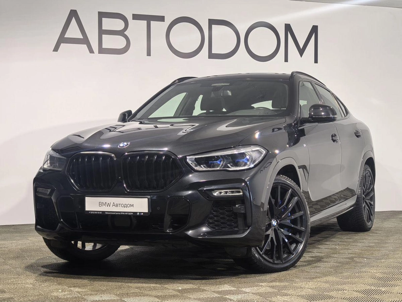 Автомобиль BMW X6 III поколение (G06) 3.0d AT 4WD (340 л.с.) M Sport Pro Чёрный 2020 с пробегом 103 450 км