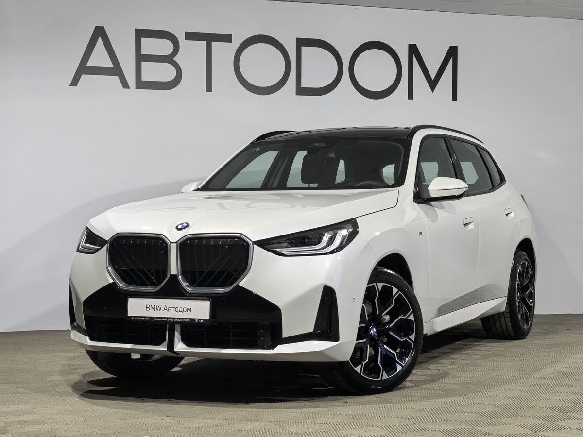 Автомобиль BMW X3 IV поколение (G45/G48) 2.0 AT 4WD (258 л.с.) Base Белый 2025 