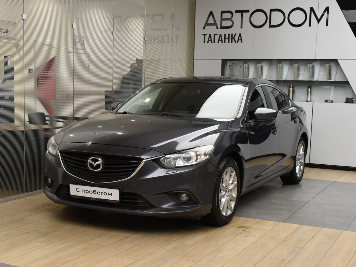 Mazda 6 III (GJ) [рестайлинг] 2.0 AT (150 л.с.) Active Серый 2016 с пробегом 90 200 км