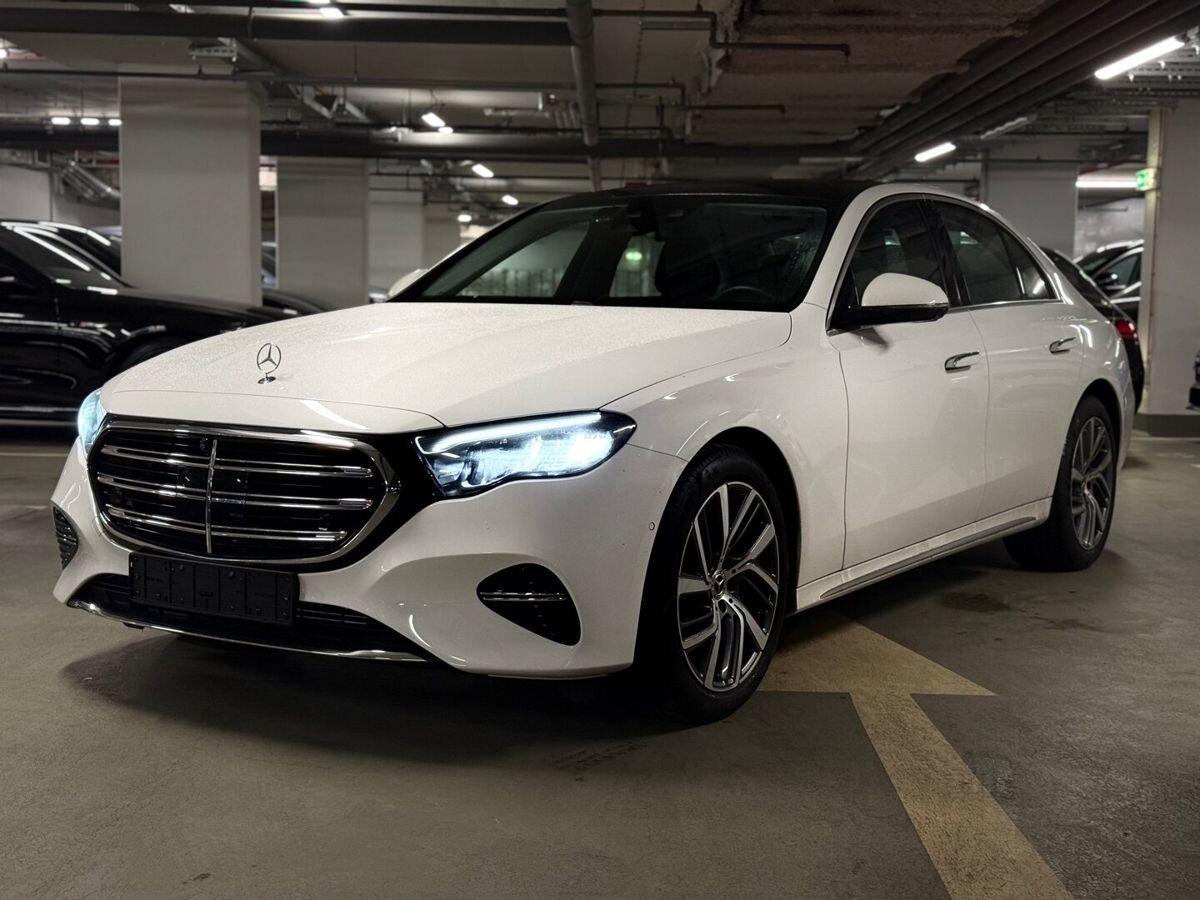 Автомобиль Mercedes-Benz E-Класс VI поколение (W214/S214) 2.0d AT 4Matic (197 л.с.) Base Белый 2024 с пробегом 5 854 км