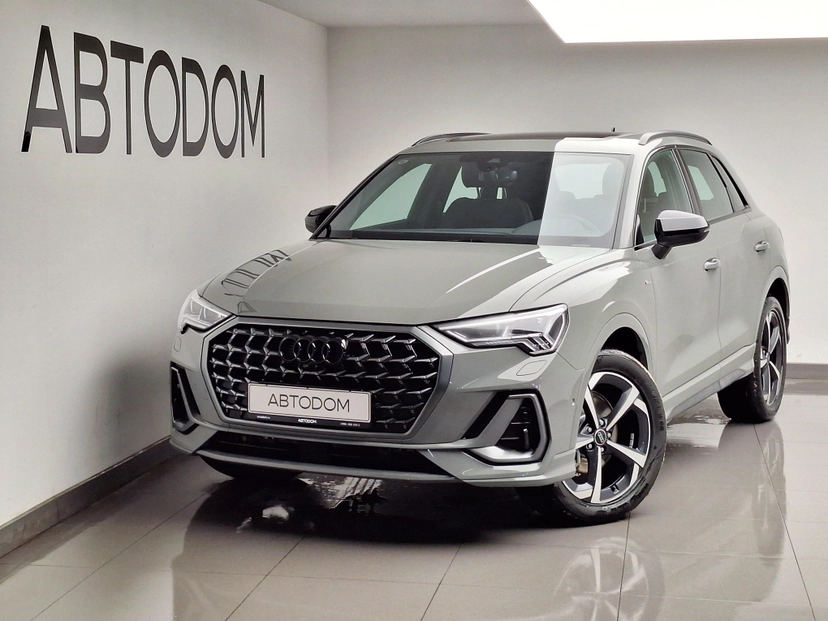 Автомобиль Audi Q3 II поколение (F3) 2.0 AMT 4WD (220 л.с.) 45 TFSI quattro S tronic Серый 2025