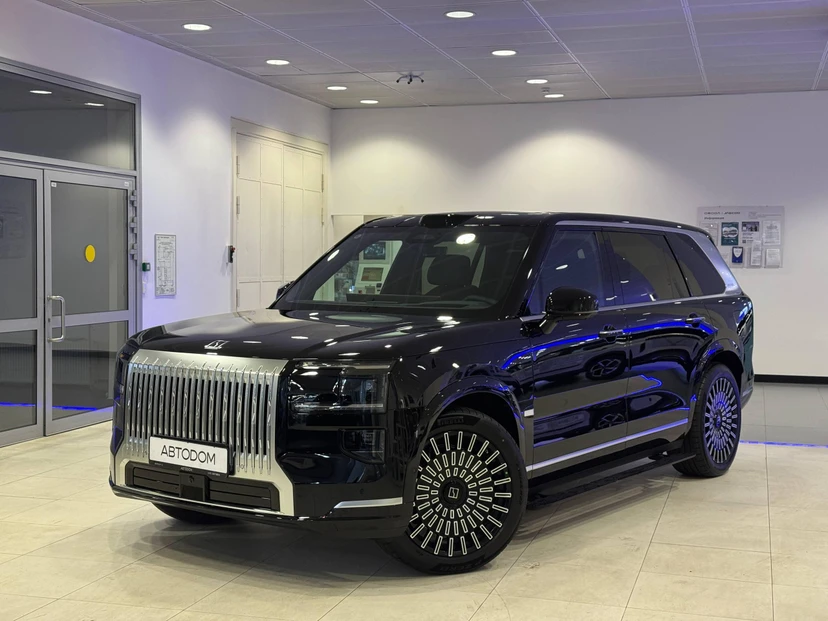 Автомобиль ZEEKR 9X I поколение 55 kWh 2.0hyb AT 4WD (898 л.с.) Base Чёрный 2025