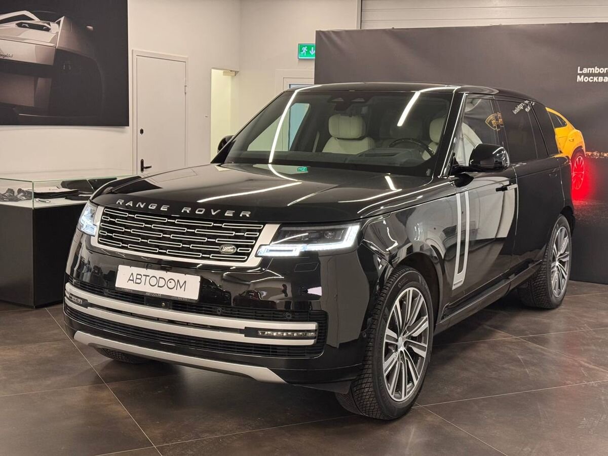 Автомобиль Land Rover Range Rover V поколение 4.4 AT 4WD (530 л.с.) Autobiography Чёрный 2024 с пробегом 8 956 км