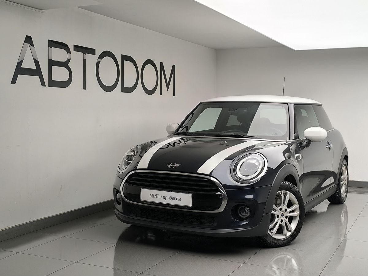 Автомобиль MINI Hatch III (F55/F56) [рестайлинг] Cooper 1.5 AMT (136 л.с.) Cooper Синий 2020 с пробегом 87 596 км