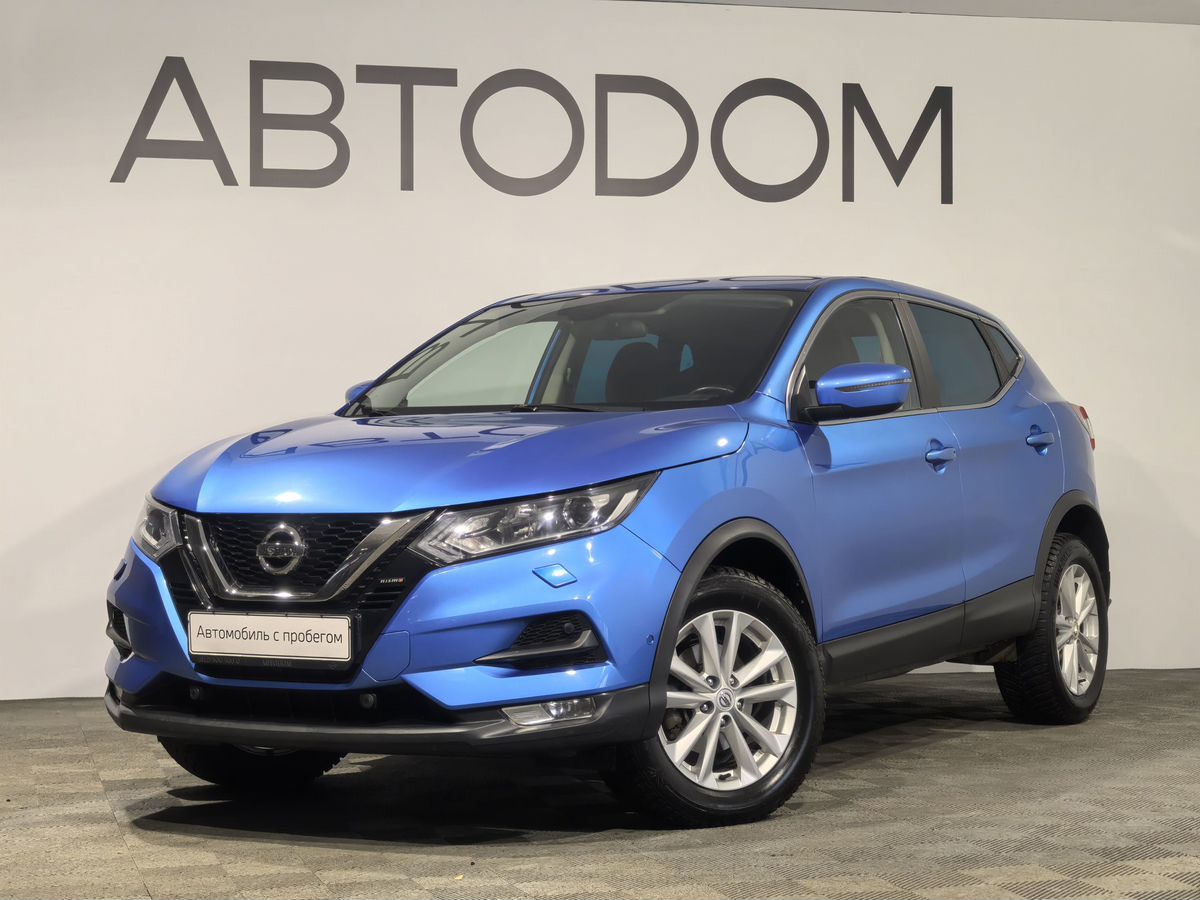 Nissan Qashqai II [рестайлинг] 2.0 CVT 4WD (144 л.с.) SE Синий 2020 с пробегом 84 958 км