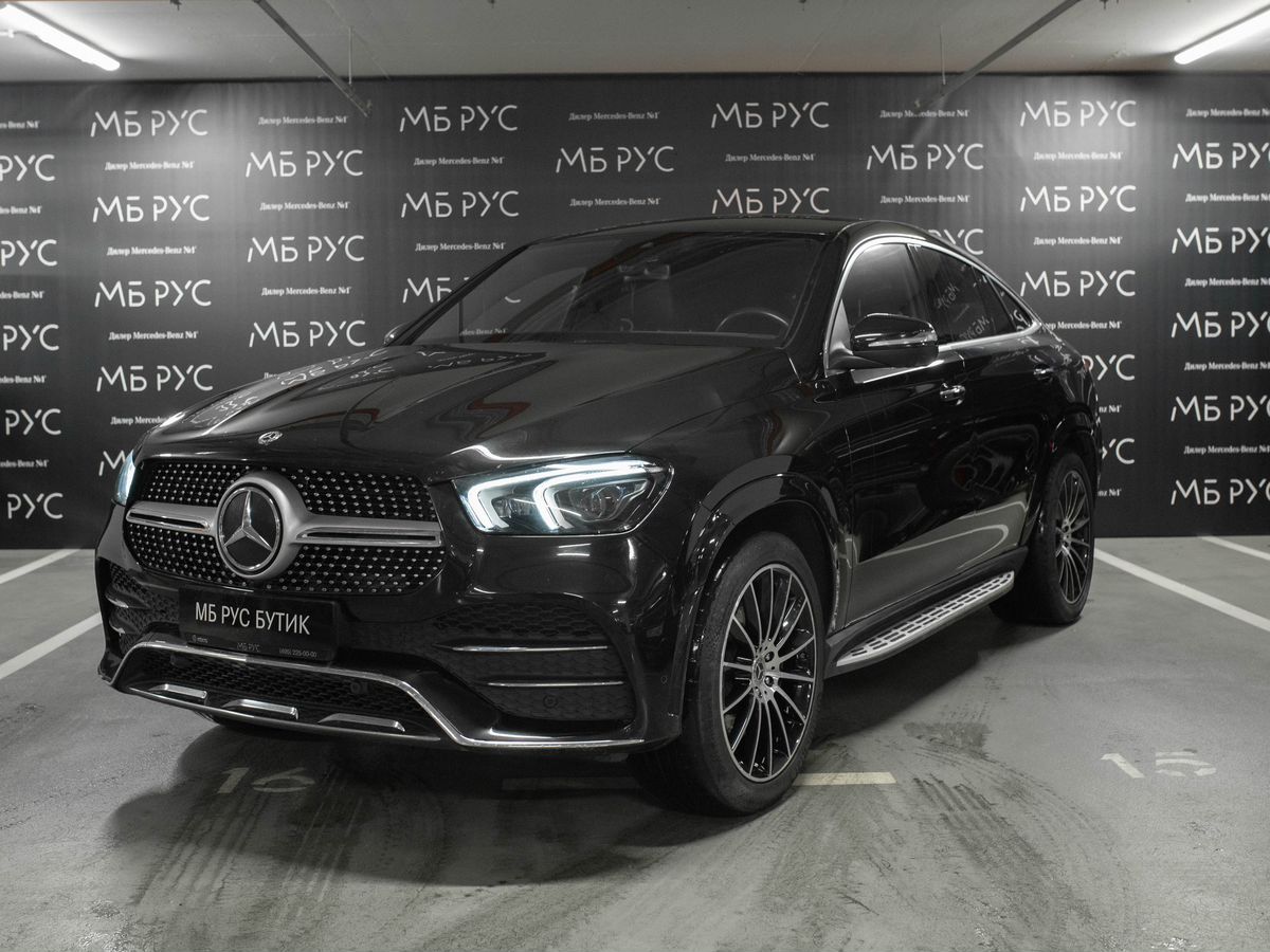 Автомобиль Mercedes-Benz GLE coupe II поколение (C167) 350 2.9d AT 4Matic (249 л.с.) Base Чёрный 2020 с пробегом 72 000 км