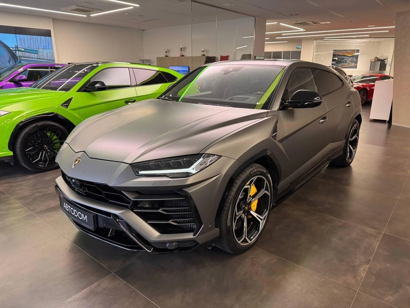 Автомобиль Lamborghini Urus I поколение 4.0 AT 4WD (650 л.с.) Individual Серый 2021 с пробегом 44 096 км