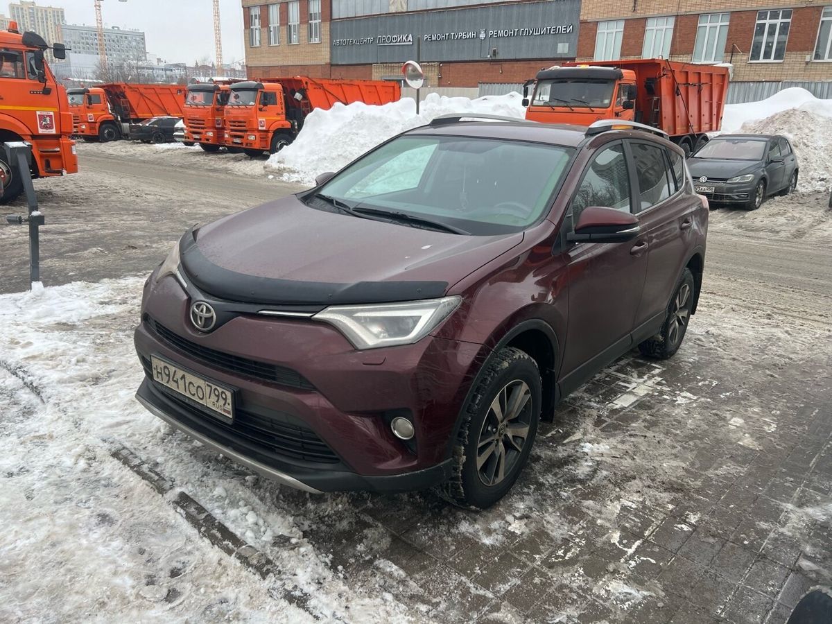 Автомобиль Toyota RAV4 IV (XA40) [рестайлинг] 2.0 CVT 4WD (146 л.с.) Комфорт Чёрный 2018 с пробегом 44 858 км