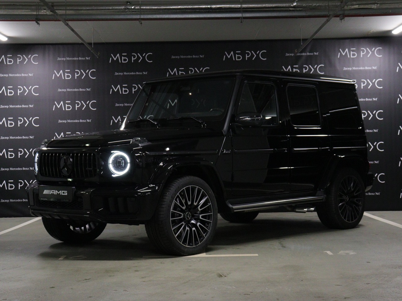 Автомобиль Mercedes-Benz G-Класс AMG II (W463) [рестайлинг] G 63 4.0 AT 4Matic (585 л.с.) AMG G 63 Чёрный 2025 