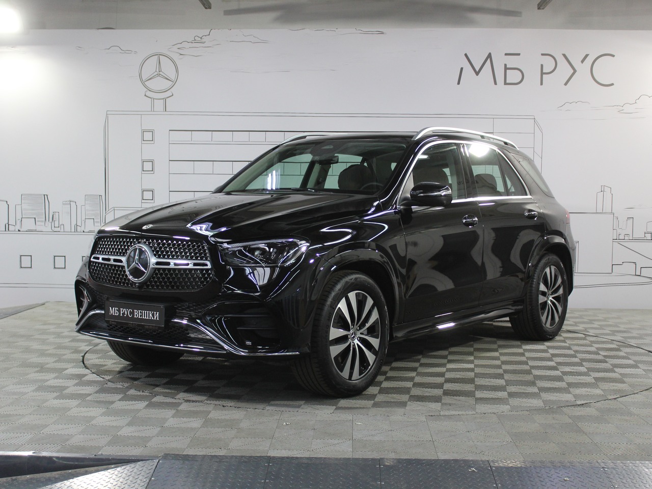 Mercedes-Benz GLE II (V167) [рестайлинг] 2.0 AT 4Matic (258 л.с.) Base Чёрный 2026 