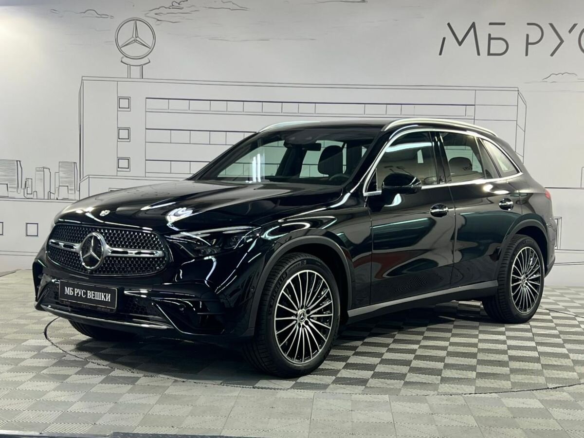 Автомобиль Mercedes-Benz GLC II поколение (X254) 2.0 AT 4Matic (258 л.с.) Base Чёрный 2025 с пробегом 10 км