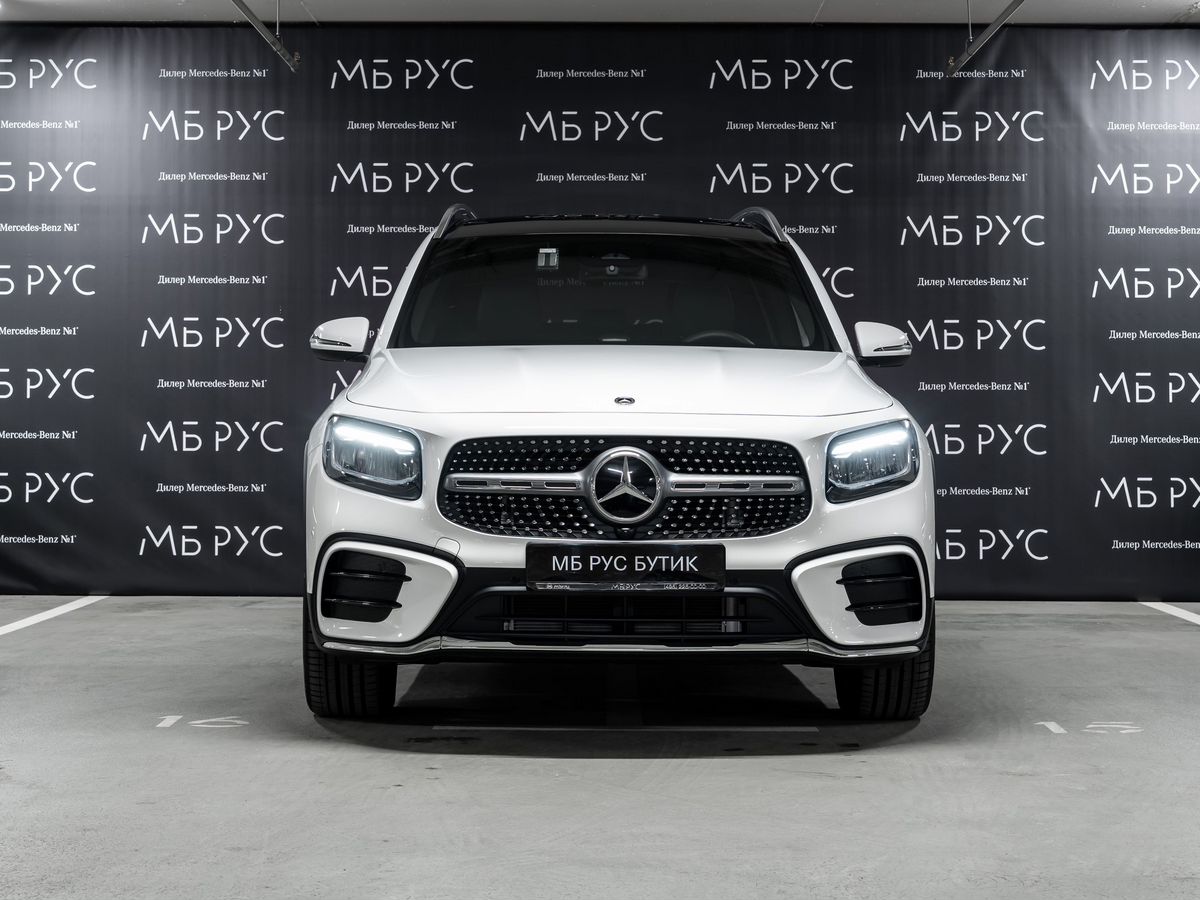 Автомобиль Mercedes-Benz GLB I (X247) [рестайлинг] 250 2.0 AMT 4Matic (224 л.с.) Base Белый 2024 с пробегом 790 км