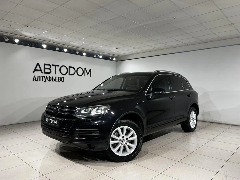 Volkswagen Touareg II поколение 3.0d AT 4WD (245 л.с.) Base Чёрный 2012 с пробегом 238 722 км