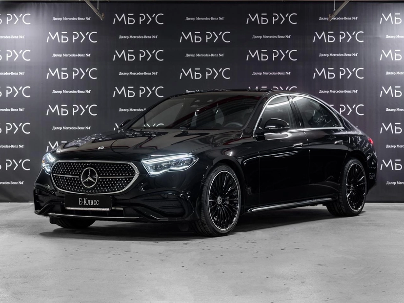 Автомобиль Mercedes-Benz E-Класс VI поколение (W214/S214) 2.0 AT 4Matic (258 л.с.) Exclusive Чёрный 2025