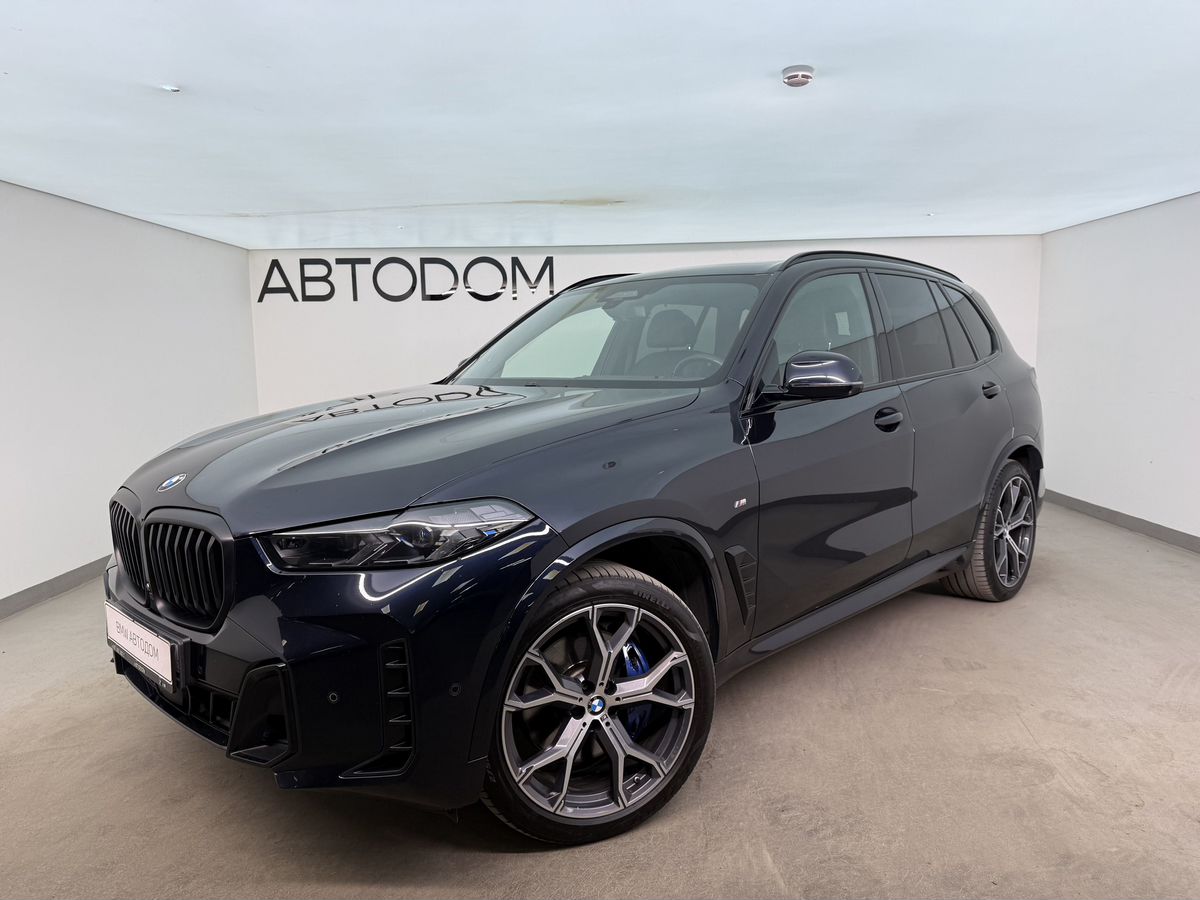 BMW X5 IV (G05) [рестайлинг] 3.0d AT 4WD (340 л.с.) Base Чёрный 2023 с пробегом 88 110 км