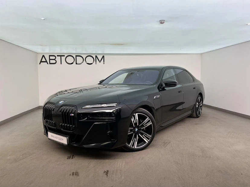BMW 7 серии VII поколение (G70) 3.0hyb AT 4WD (571 л.с.) M760e xDrive Чёрный 2023 с пробегом 53 885 км