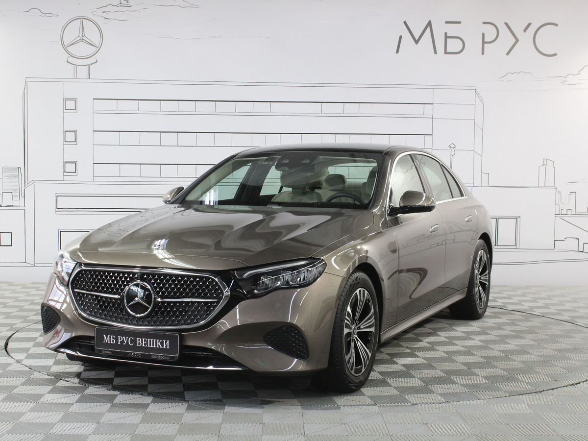 Автомобиль Mercedes-Benz E-Класс VI поколение (W214/S214) 2.0 AT (204 л.с.) Base Серый 2024 с пробегом 2 727 км