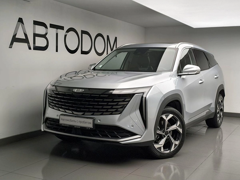 Автомобиль Geely Atlas II поколение 2.0 AT 4WD (200 л.с.) Flagship Серый 2024 с пробегом 24 600 км
